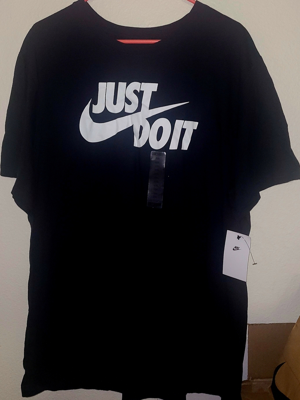 Nike Men’s Black "Just Do It" Logo T-Shirt 2XL